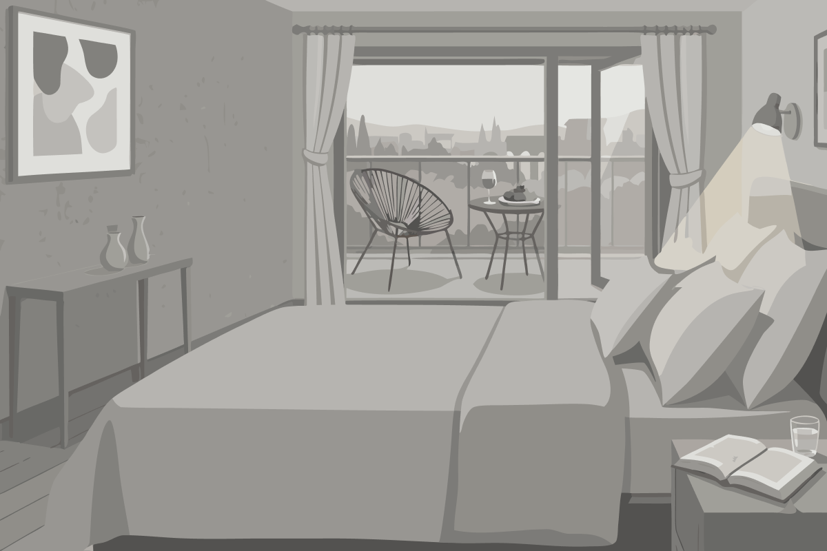 Single Room with Balcony